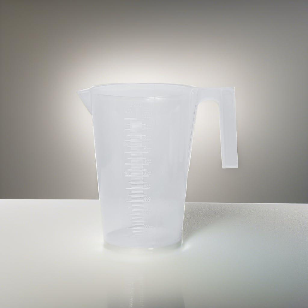 CMS0061 - 1000ml Measuring and Mixing Pitcher - Heat-Resistant to 121°C