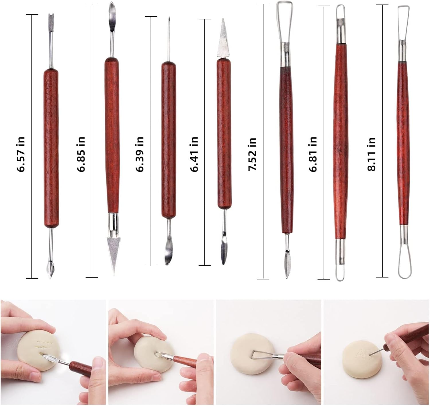 CMS057 - 18PCS Clay Tool Set