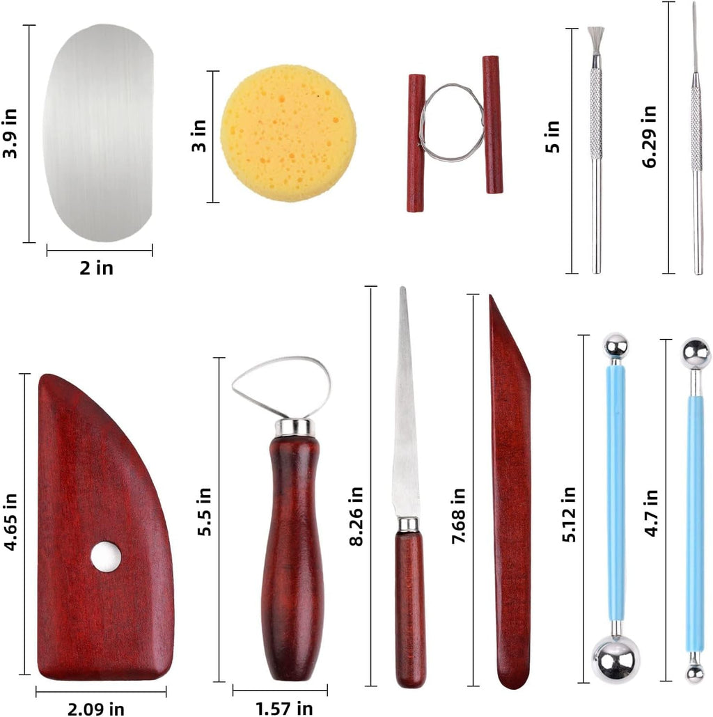 CMS057 - 18PCS Clay Tool Set