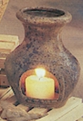 CM0407 - 2189  Clay Magic 7" Candle Chimney