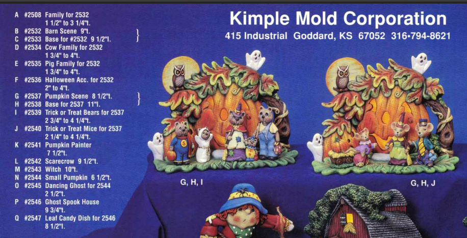 CM0295 - 2537 Kimple Pumpkin Scene