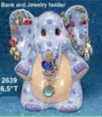 CM0417 - 2639 Clay Magic Bling Bling Elephant