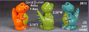 CM0426 - 2813 Clay Magic Gangbuster Baby T-Rex