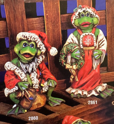 CM0090 - 2861 Kimple Mrs. Santa Frog