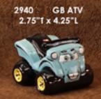 CM0428 - 2940 Clay Magic Gangbuster ATV Collectable