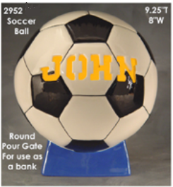 CM0429 - 2952 Clay Magic Soccer Ball