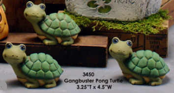 CM0435 - 3450 Clay Magic Gangbuster Pong Turtle