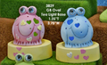 CM0445 - 3829 Clay Magic GB Oval Tea Light Base