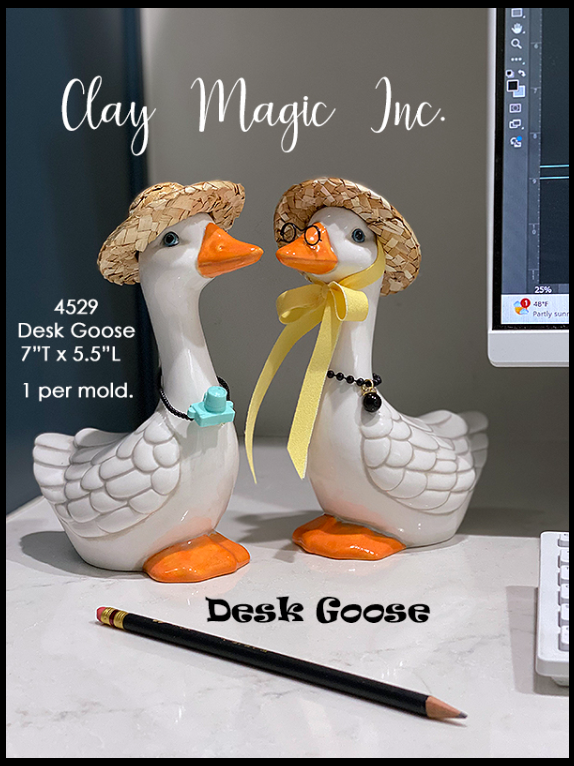 CM0469 - 4529 Clay Magic Desk Goose