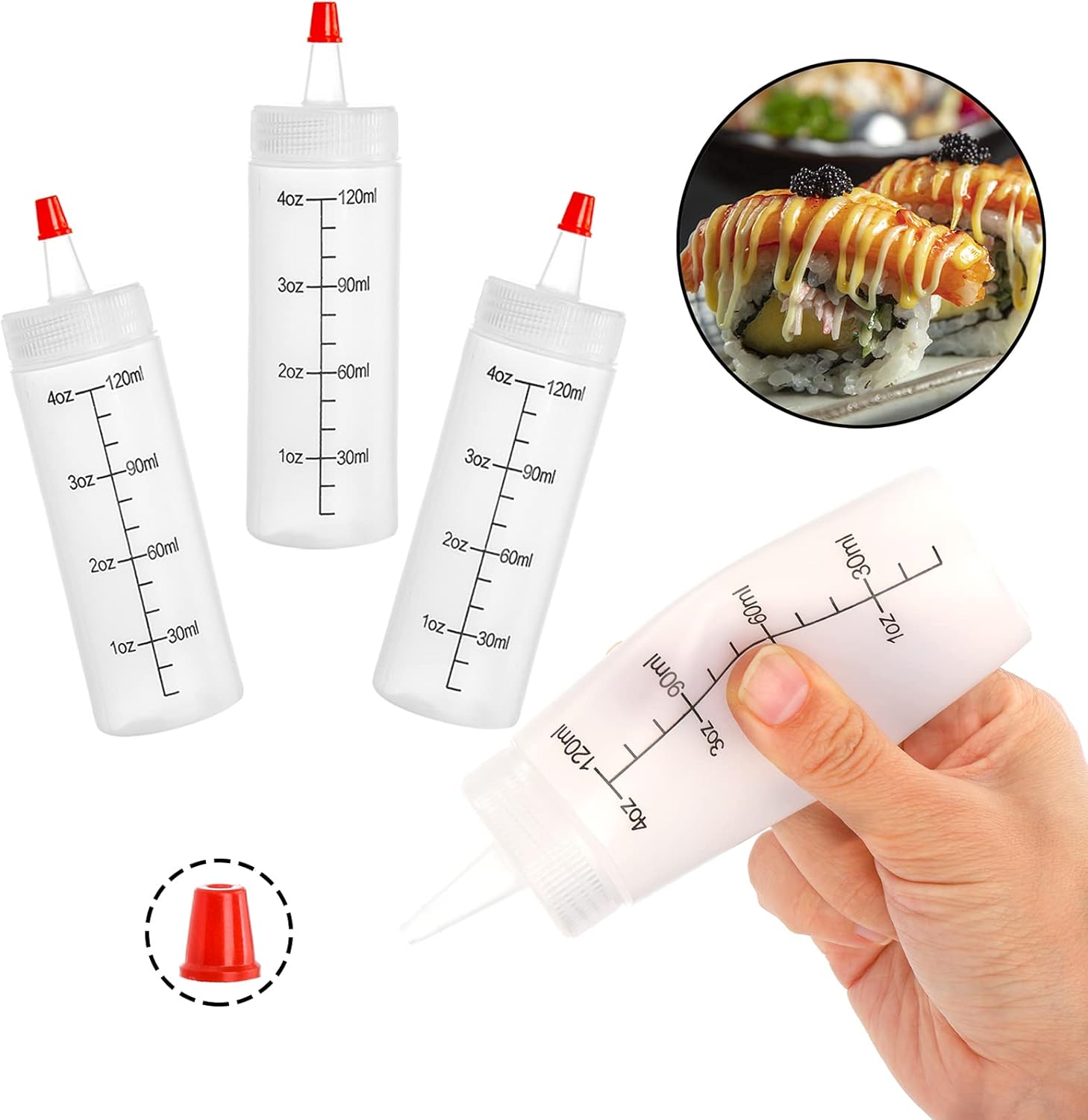 CMS0044 - Plastic Squeeze Bottles