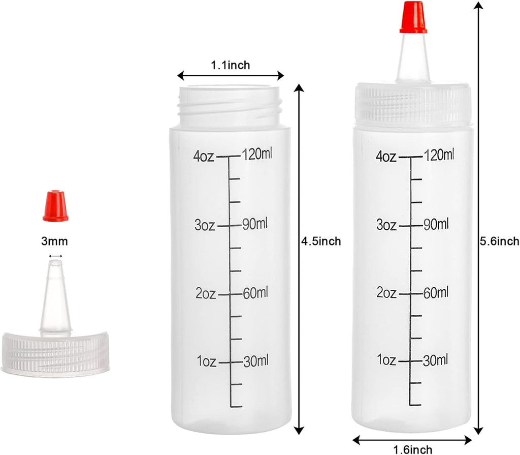 CMS0044 - Plastic Squeeze Bottles