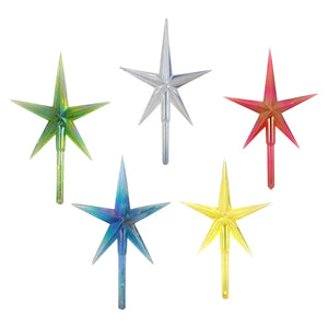 CMS0074 - Aurora Large Stars (5 PC) 2.5" Wide
