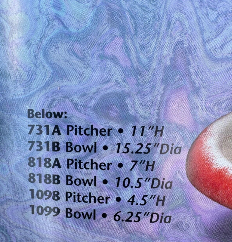 CM0003 - 818B Arnels Pitcher Bowl