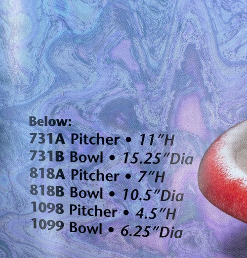 CM0003 - 818B Arnels Pitcher Bowl