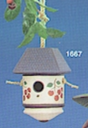 CM0400 - 1667 Clay Magic Plain Birdhouse