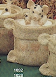 CM0163 - J1032 Clay Magic Medium Pig Lid #3