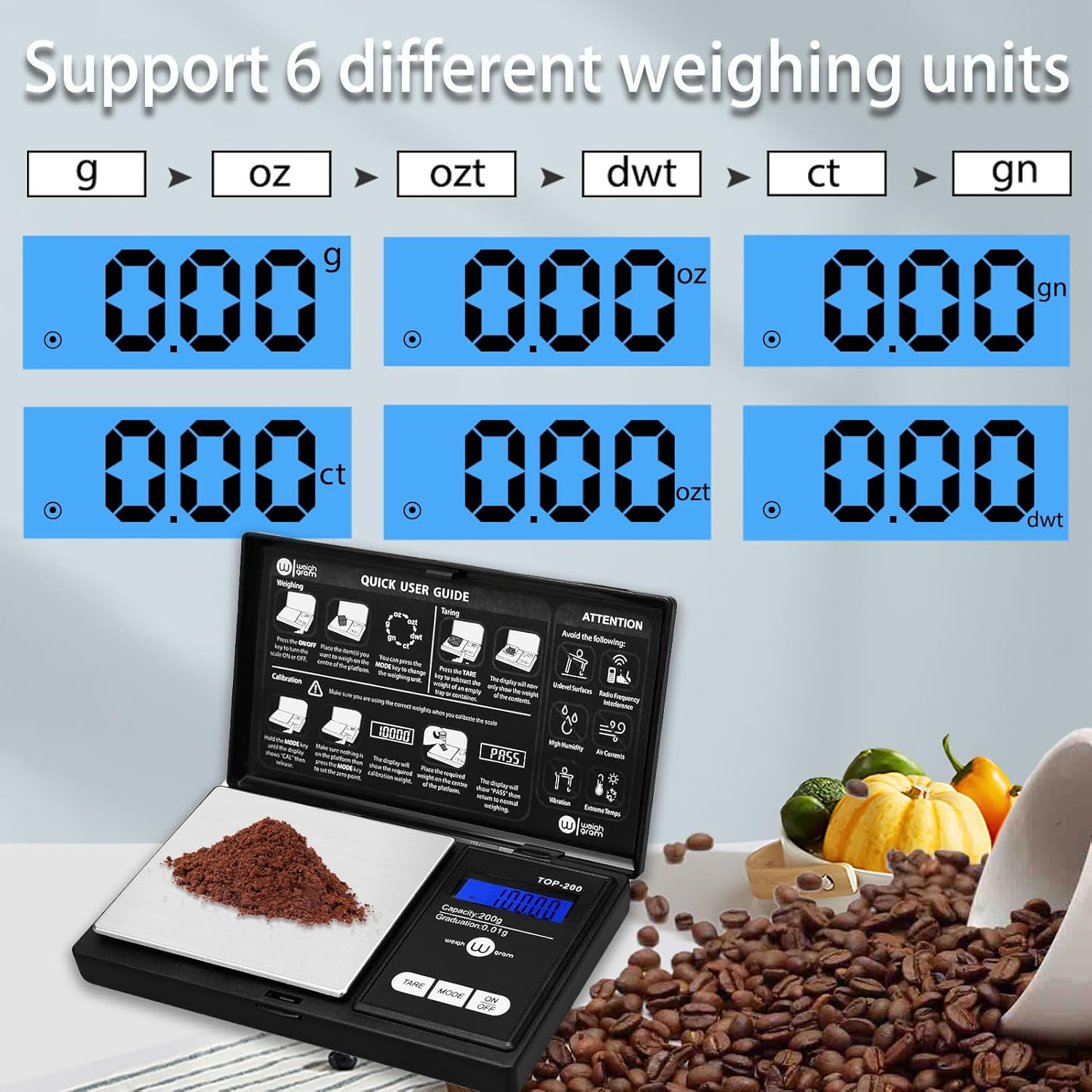 CMS059 - Digital Pocket Scale (200g)