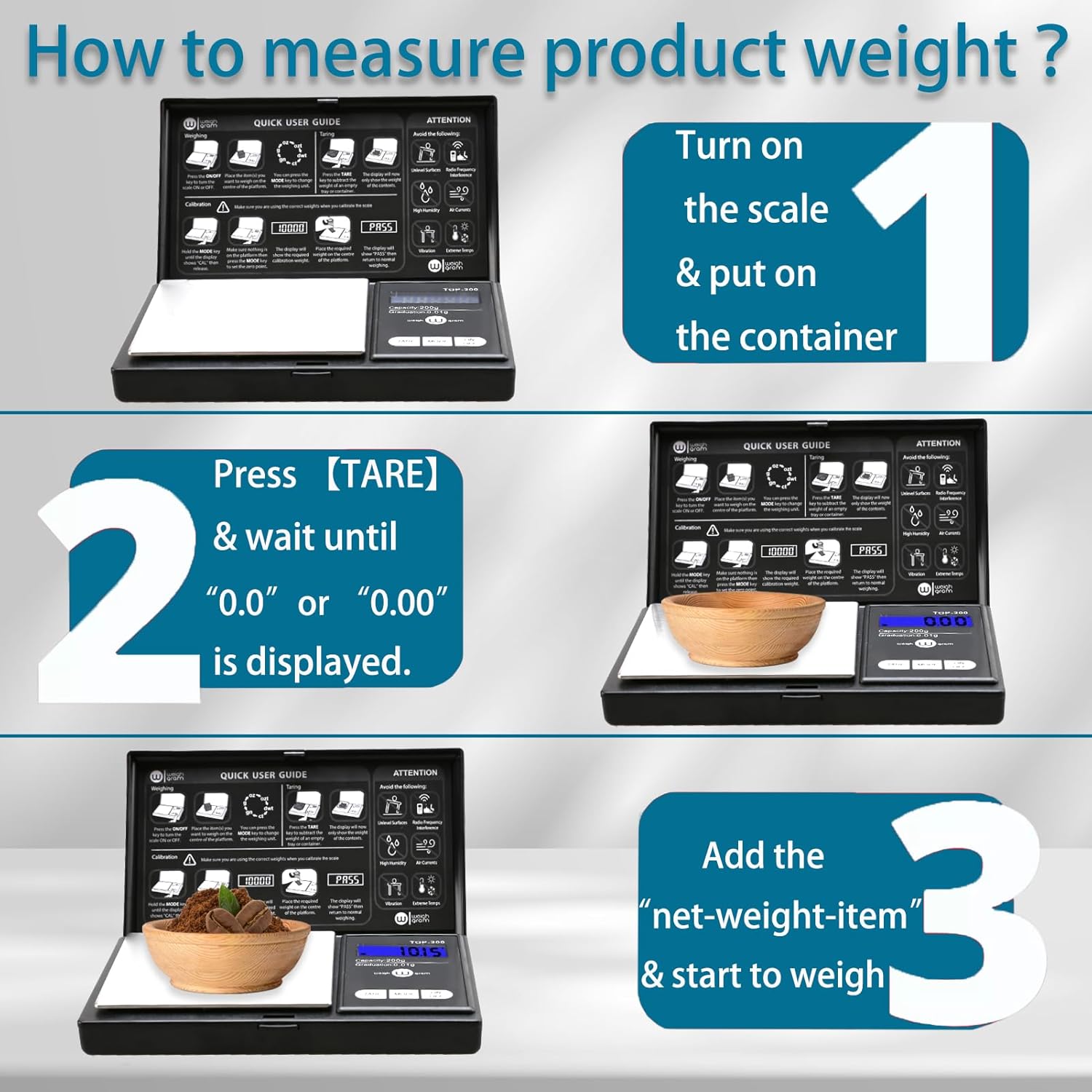 CMS059 - Digital Pocket Scale (200g)