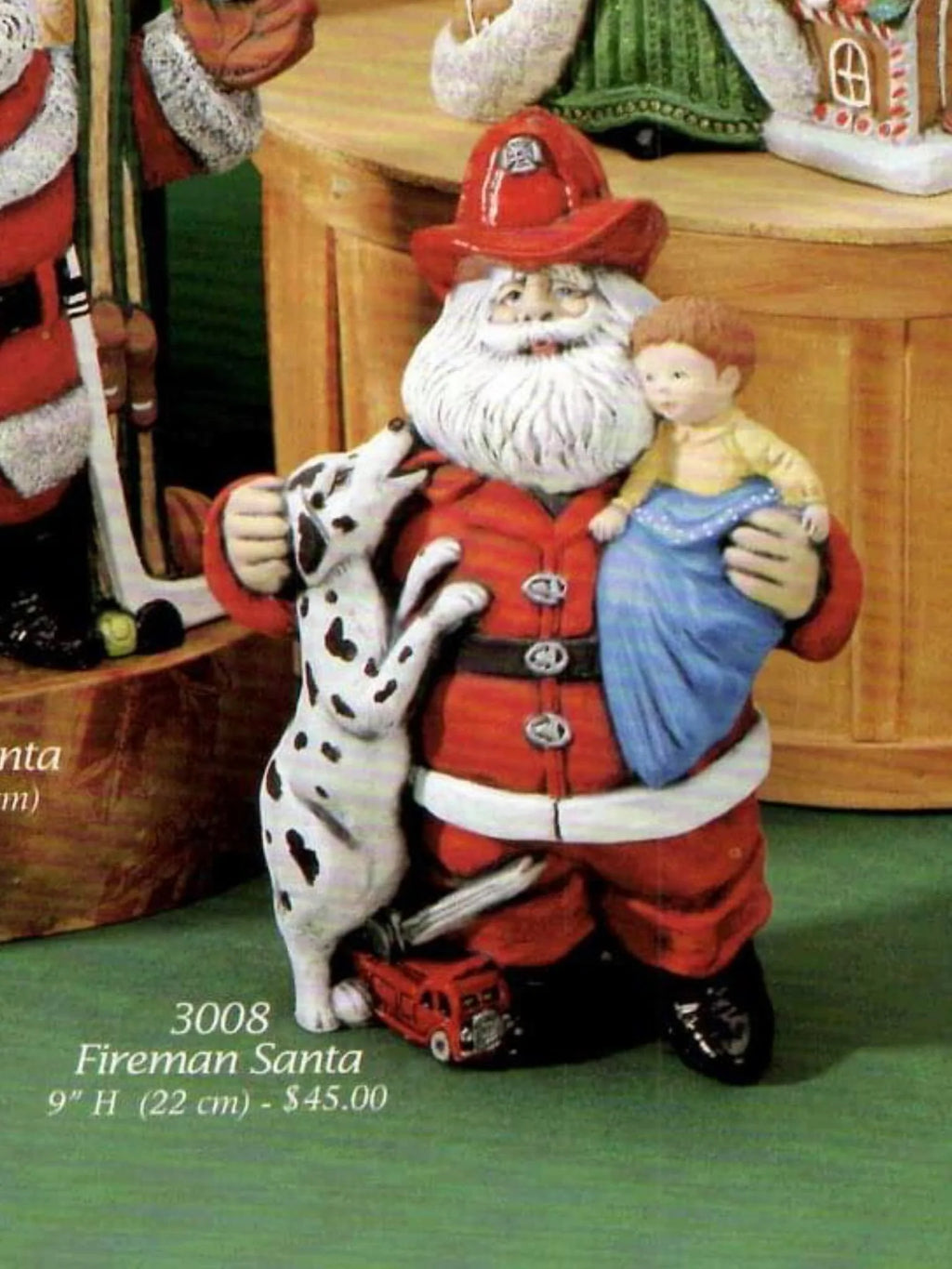 CM0035 - 3008 Gare Fireman Santa