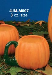 Jamar Mallory JM-M007 Alberta Jamar Pumpkin Mug plaster casting mold, new condition