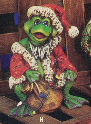 CM0089 - 2860 Kimple Santa Frog Mold