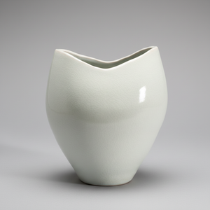CMA0064 - Large Light Teal Vase by Donna