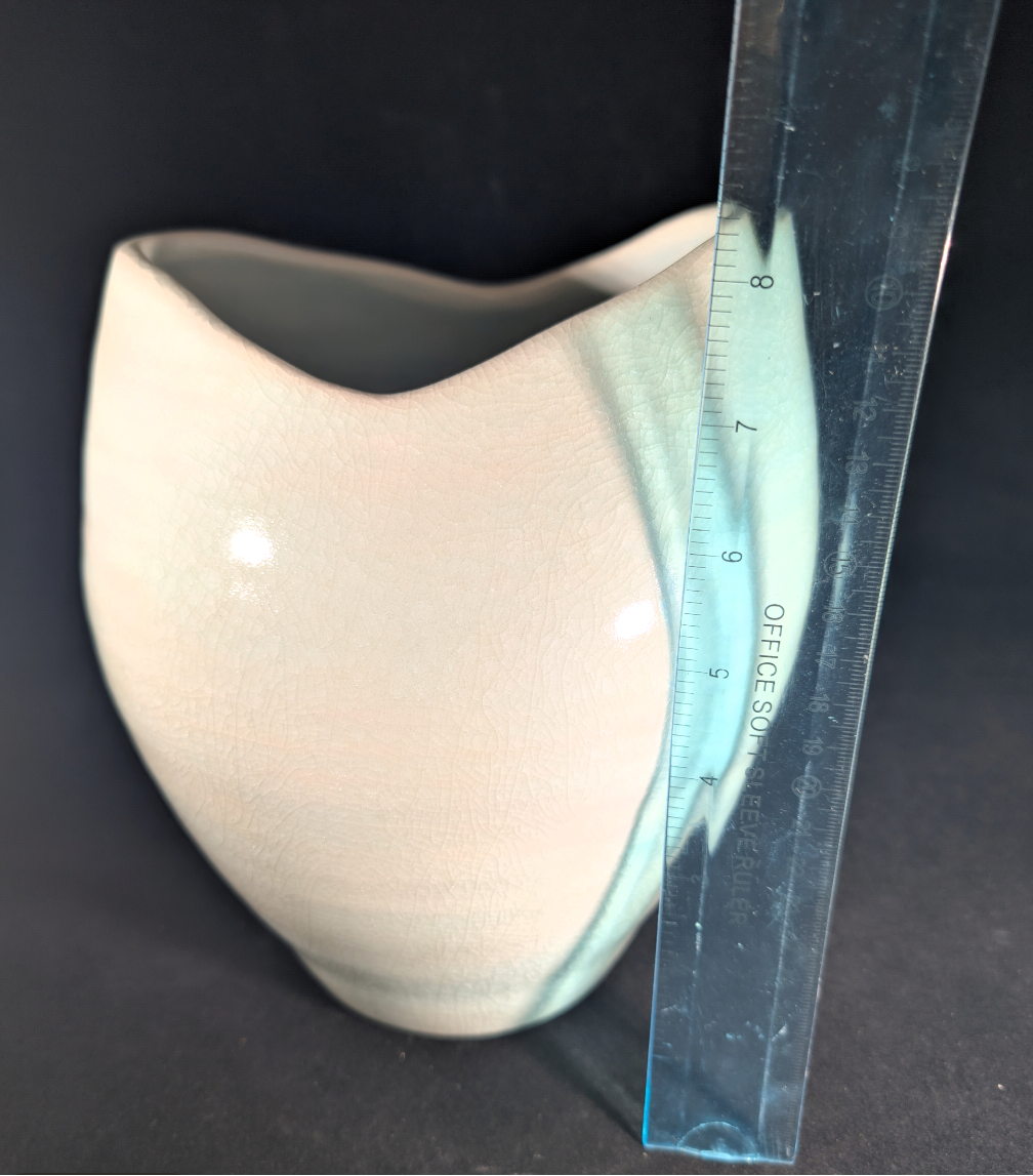 CMA0064 - Large Light Teal Vase by Donna