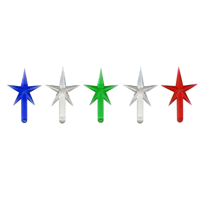 CMS0078 - Modern Small Stars (5 PC) 7/8" Wide - Assorted