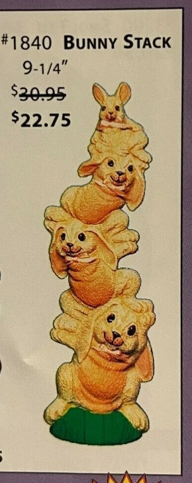 CM0074 - NM-1840 Nowells Bunny Stack