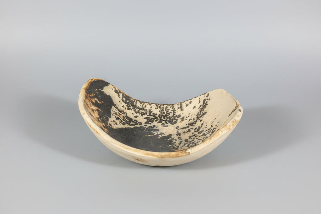 Obvara firing technique on this candle holder/valet
