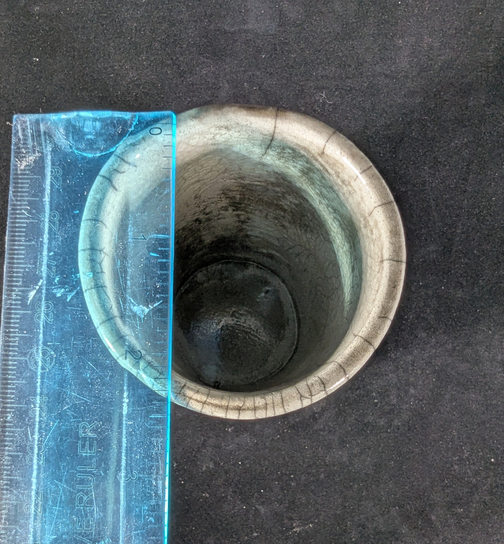 CMA0062 - Raku Vase by Lynae
