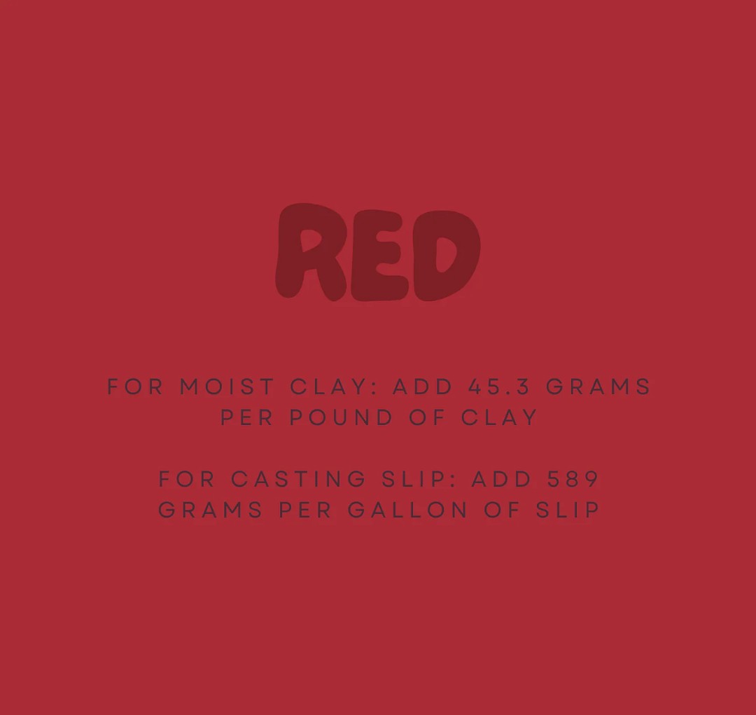Mason Stain Red