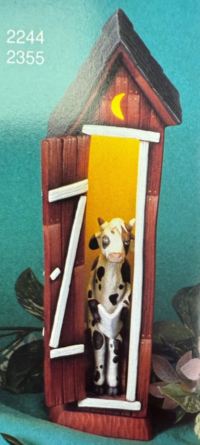 CM0320 - S-2355 Scioto Cow in Outhouse