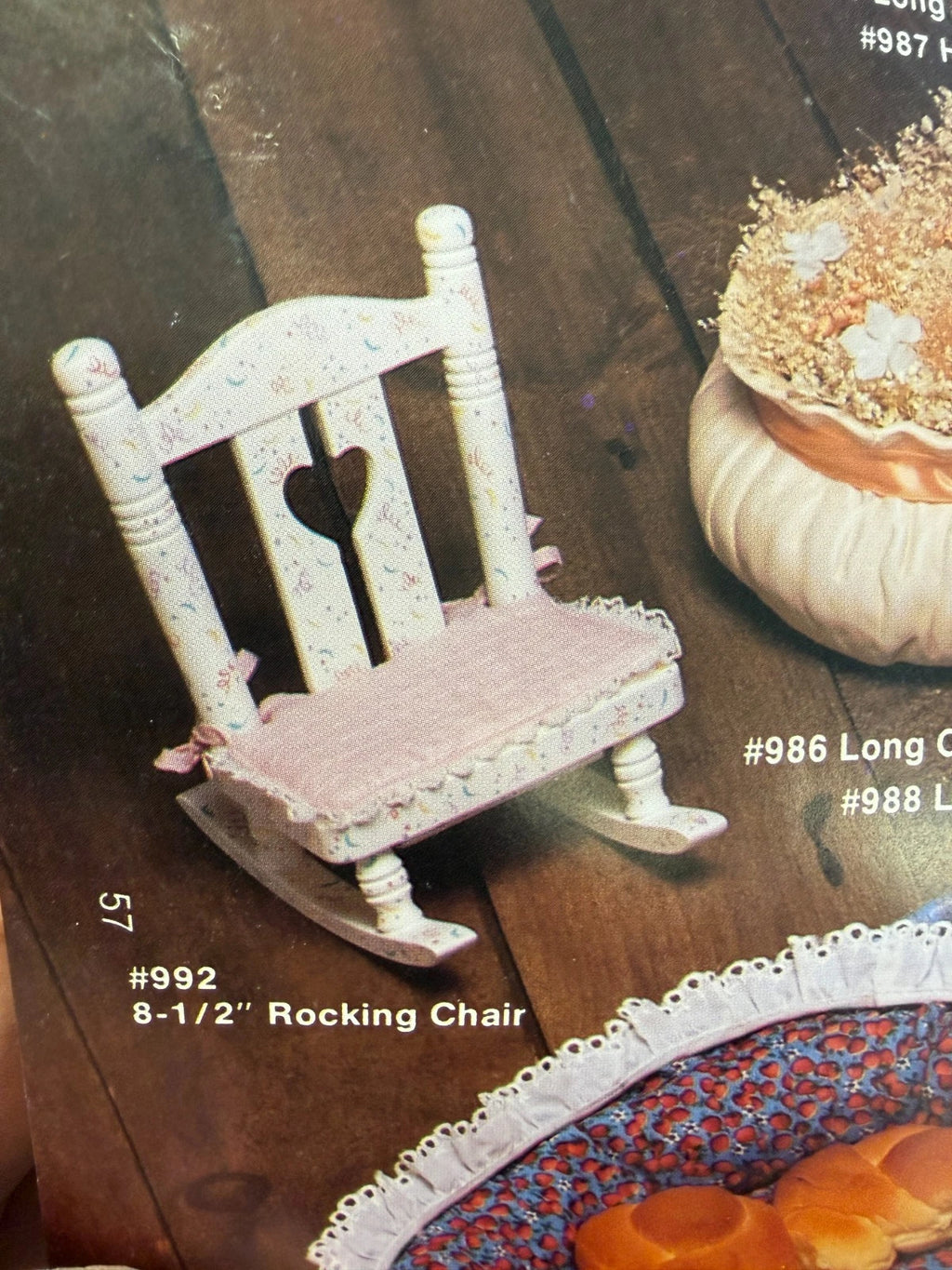 CM1330 - S-992 & S-994 Scioto 8.5" Rocking or Straight Chair (3Pcs) Mold