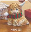 CM1245 - 4500 Clay Magic GB Hank Highland Cow (3) Mold