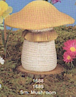 CM0401 - 1688 Clay Magic Small Garden Mushroom CAP