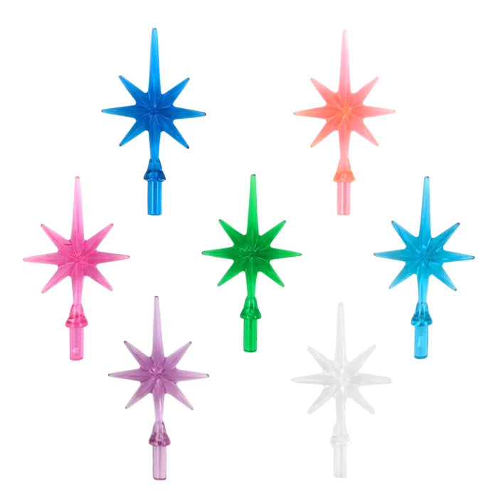 CMS0080 - Snowflake Small Stars (5 PC) 7/8" Wide