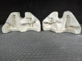 CM1337 - H638A Hershey Molds Cottage & Lighthouse (2) Ornaments Mold