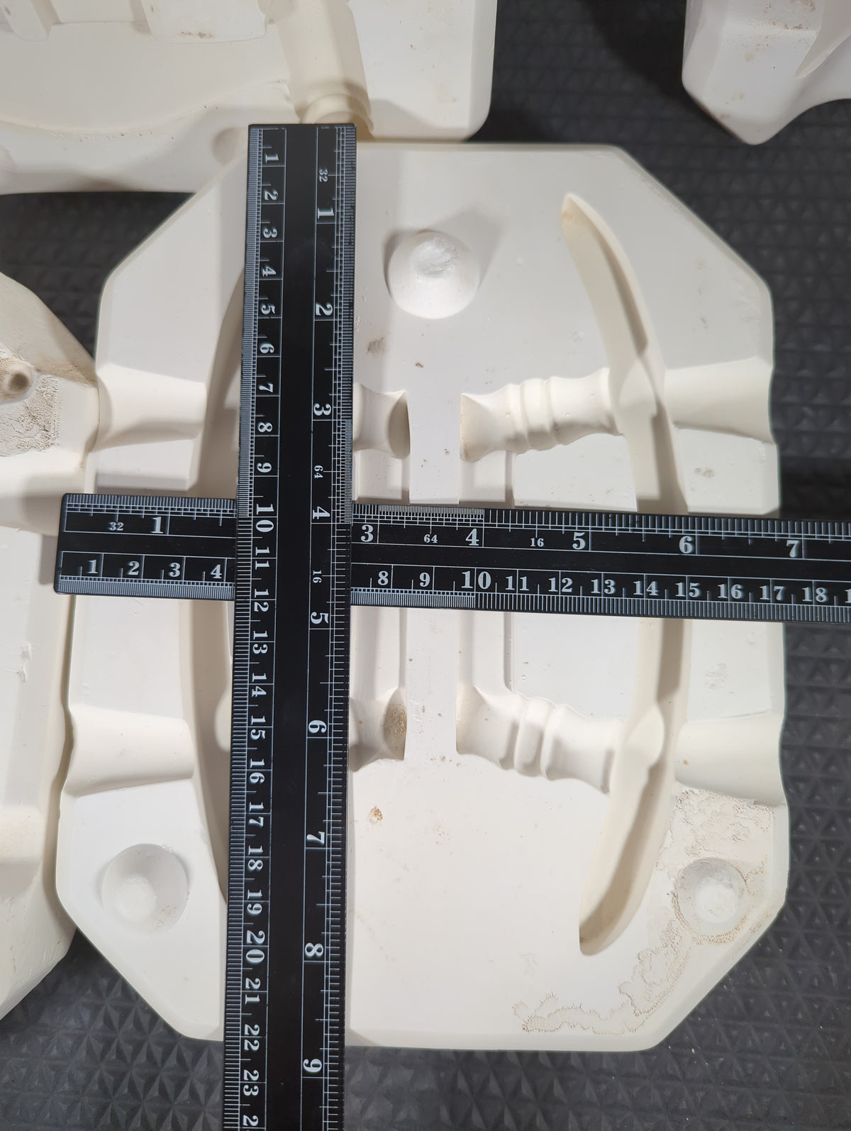 CM1330 - S-992 & S-994 Scioto 8.5" Rocking or Straight Chair (3Pcs) Mold