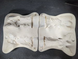 CM1196 - 1309 Rocking Horse Molds 2 Unique Angels Mold