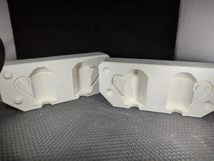 CM0342 - DM 294A Duncan Enamelware Salt and Pepper Shakers