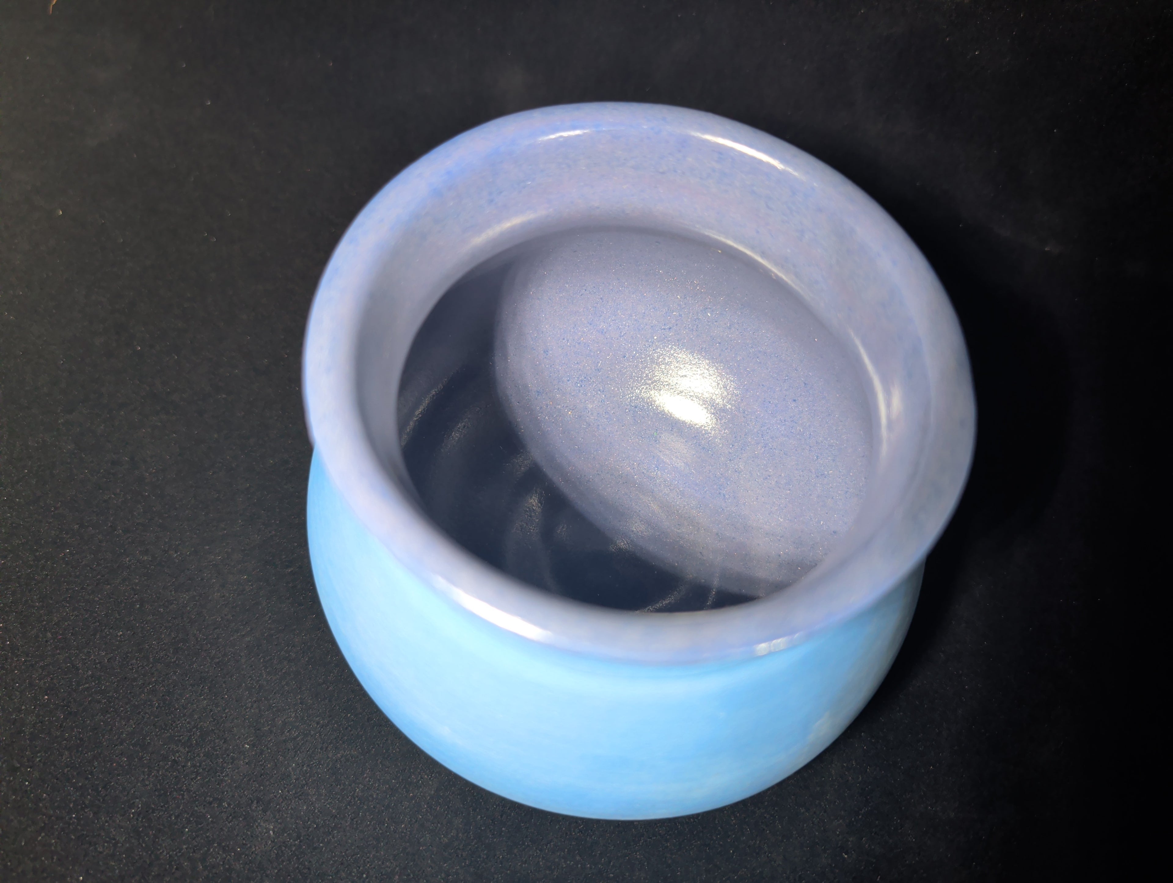 CMA0019 - Blue and Purple Vase by Abby