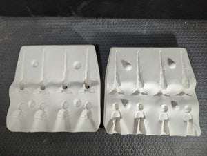 CM1298 - S-2328 Scioto 4 Cherub Icicles Mold