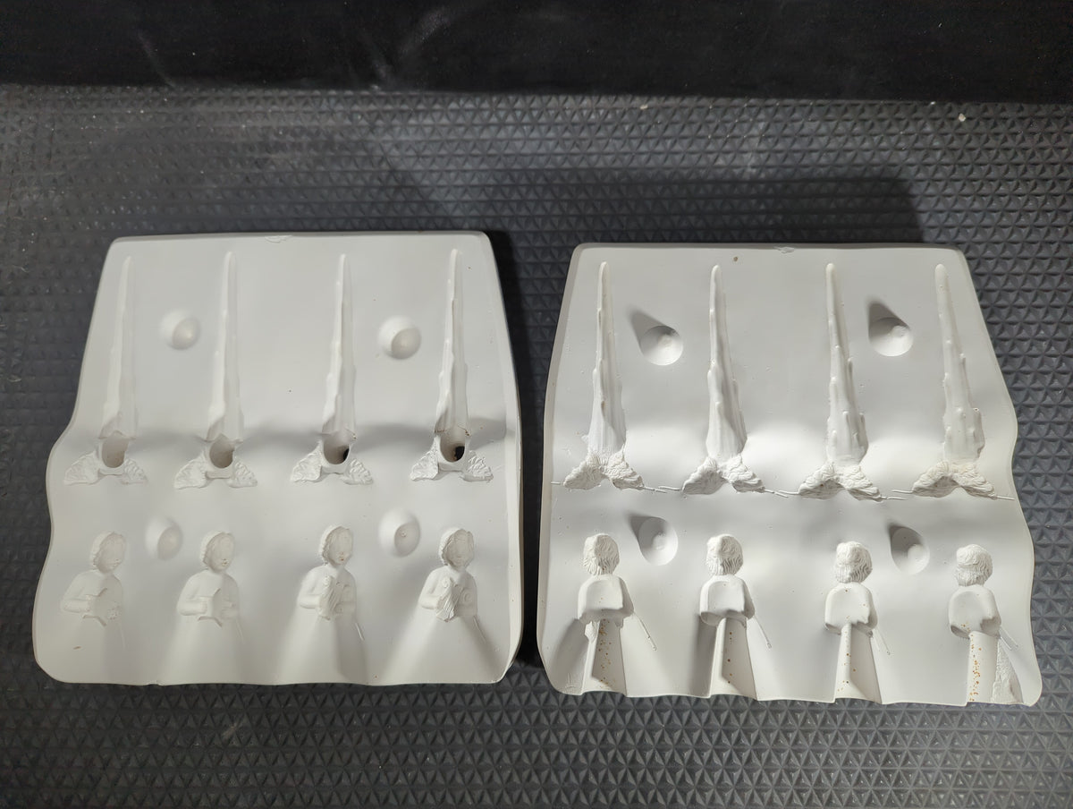 CM1298 - S-2328 Scioto 4 Cherub Icicles Mold
