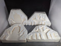 CM1224 -1405 & 1406 Duncan Complete Mini Nativity Set Molds (2 Pcs)