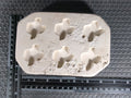 Unknown Small Texas Jewelry or Magnets plaster casting mold, used, good condition