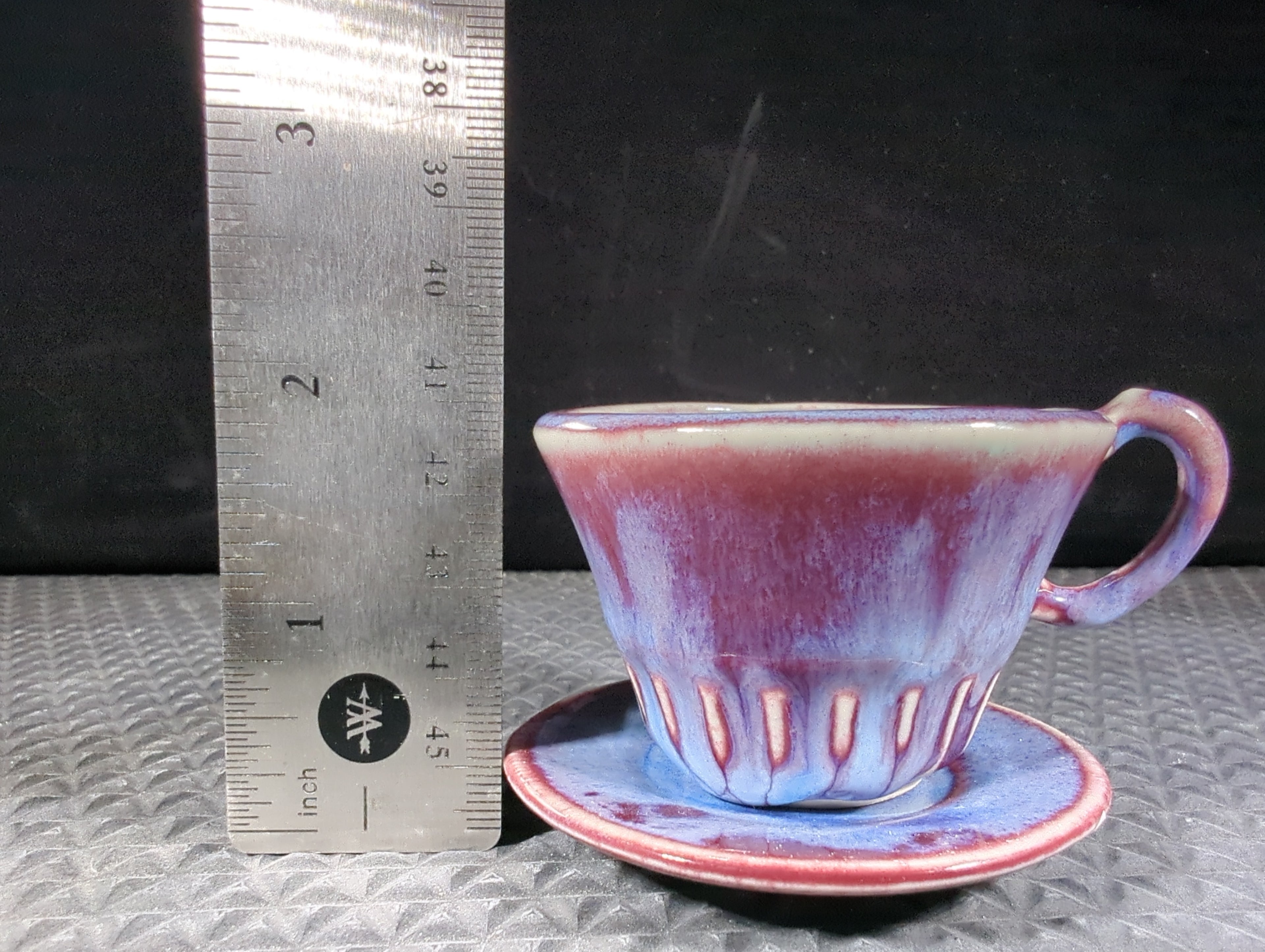 CMA0080 - Espresso Cup and Saucer by Mindy