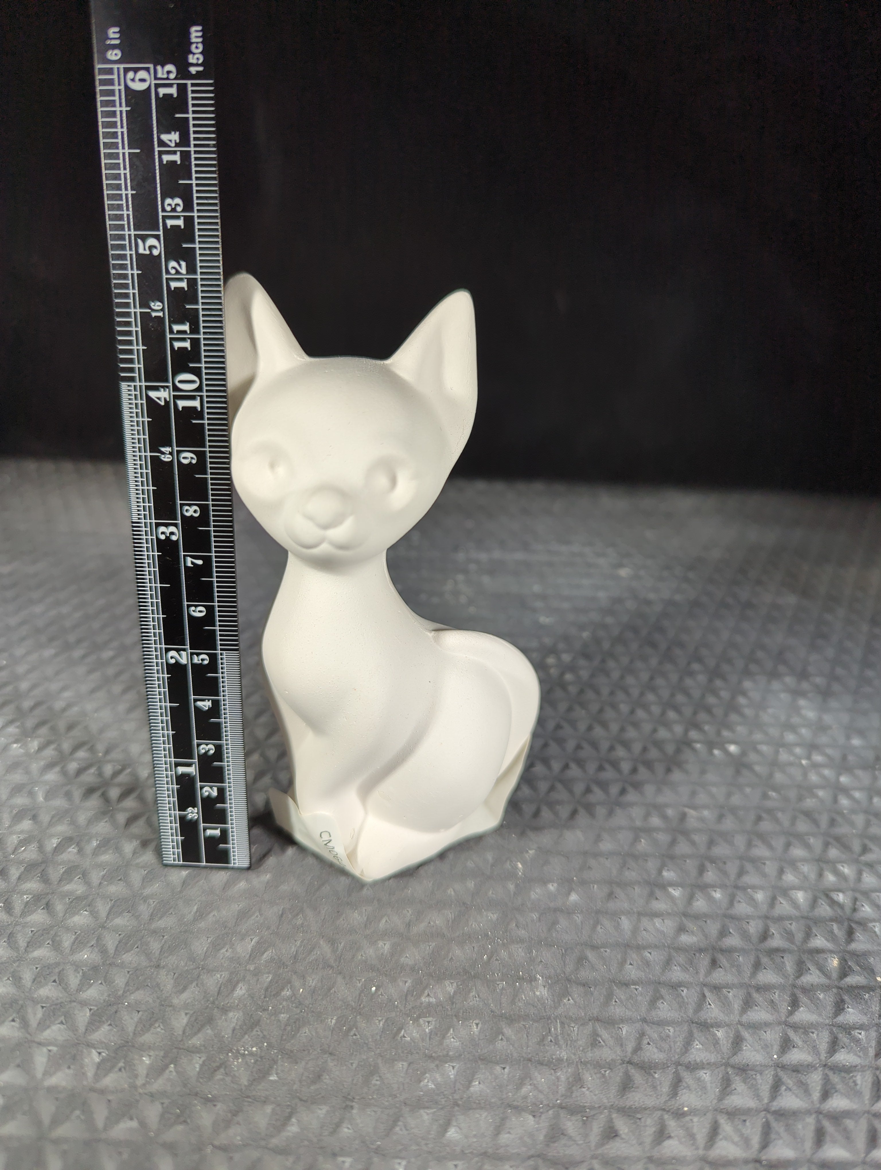 CM0644B - Cone 6 Bisque Small Siamese Cat