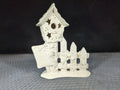 CM1128B3 - 3048 Kimple Love Grows here Birdhouse Low Fire Bisque