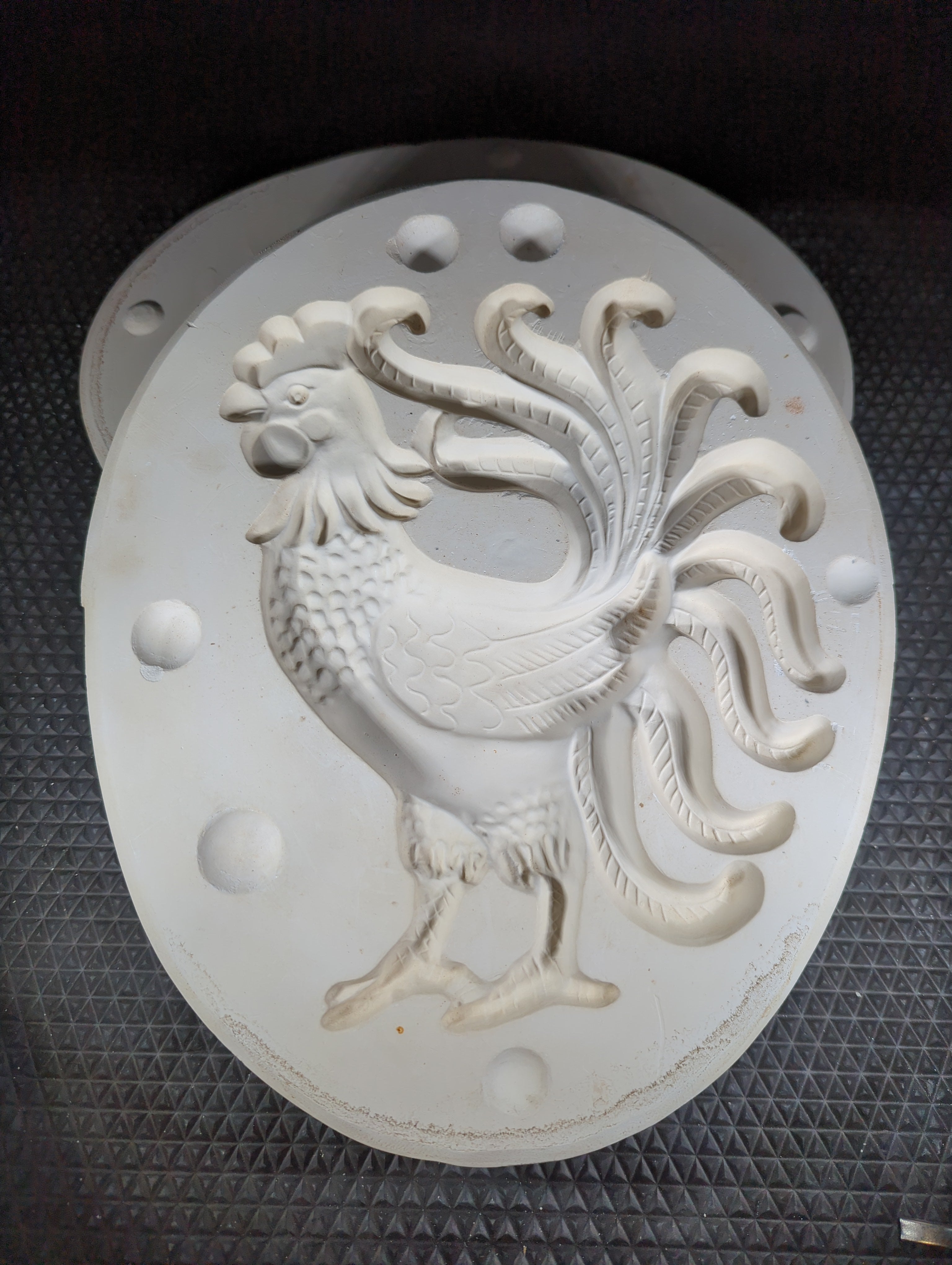 CM0297 - Large Rooster Plaque